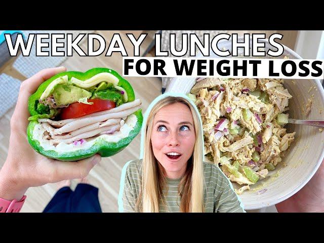 These 5 Minute Lunches Will Change Your Life | Healthy Lunch Ideas For Weight Loss