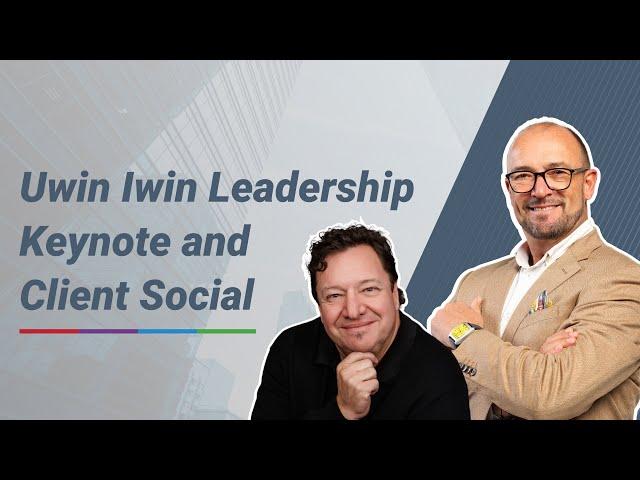 Uwin Iwin Conscious Leadership Keynote April 2023