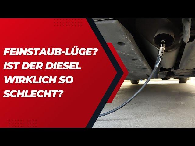 The secret of the fine dust lie? Is the diesel (Euro6) really that bad? 2023