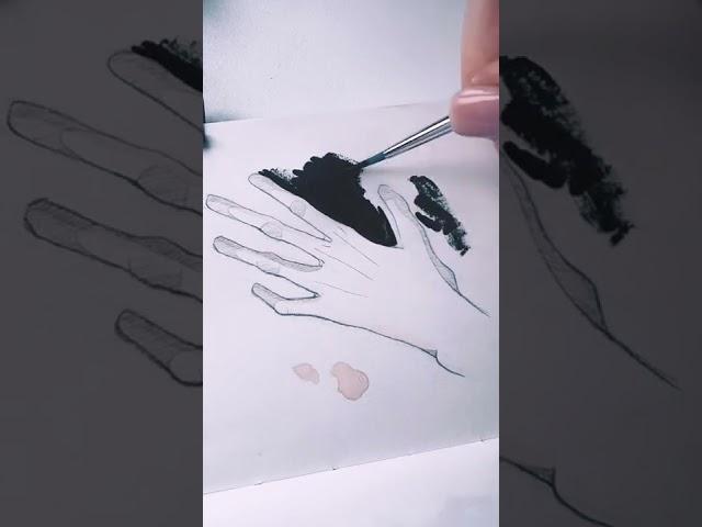 Sketching hand