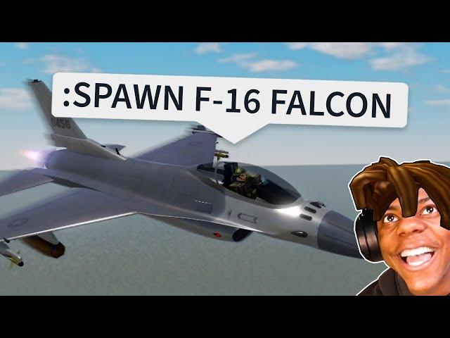 ROBLOX War Tycoon Funny Moments (F-16 FALCON)