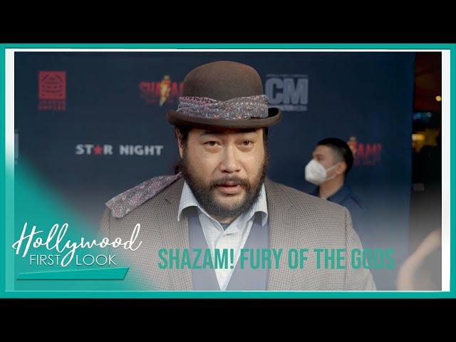 SHAZAM! FURY OF THE GODS (2023) | Interviews with Cooper Andrews and Ian Chen