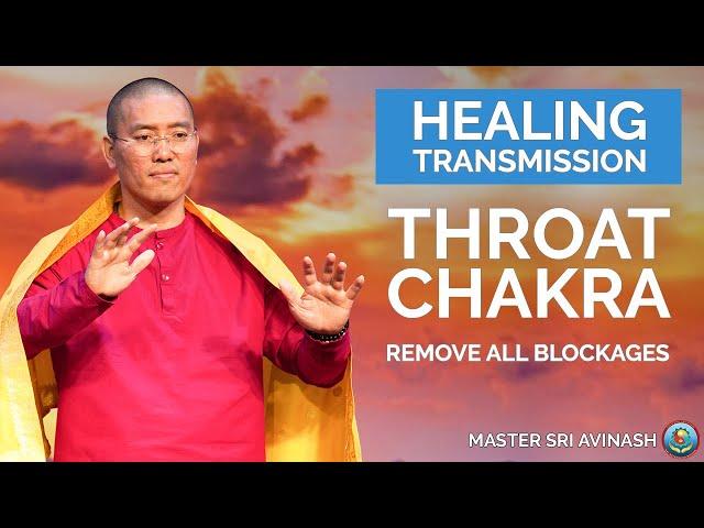 Throat Chakra - Remove All Blockages  Extremely Powerful Chakra Healing  Master Healer Sri Avinash