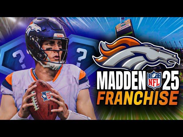 Bo Nix makes his NFL Debut! | Madden 25 Denver Broncos Franchise Ep 2 [S1 W1]