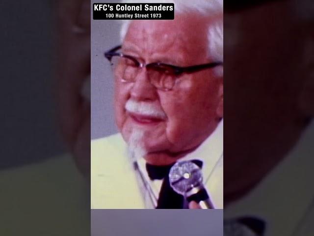 KFC's Colonel Sanders confesses sin in rare interview