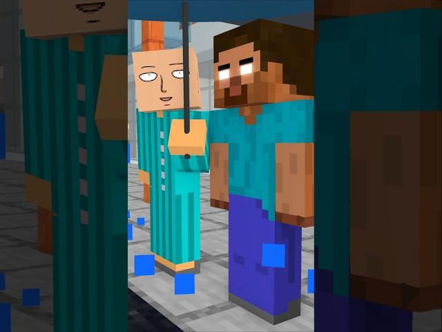 HELP Herobrine Avoid Rain #friendship #shorts #trending #anime