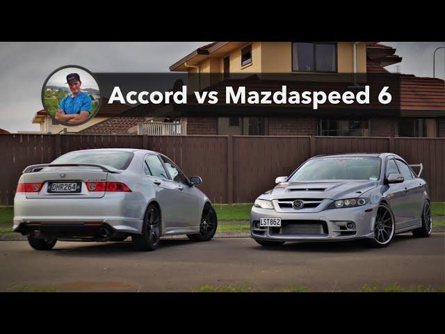 Modified Mazda 6 MPS vs Accord Type S