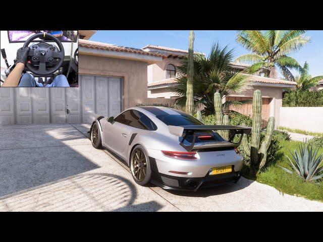 900HP Porsche 911 GT2 RS - Forza Horizon 5 | Thrustmaster TX