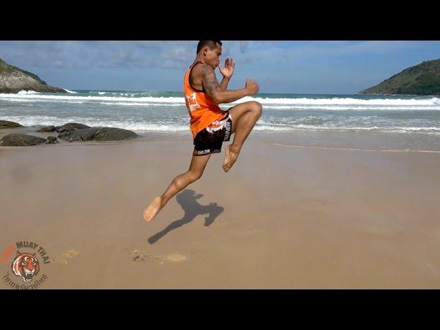 Muay Thai Beach Training