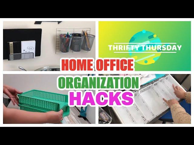 12+ DIY DOLLAR TREE HOME OFFICE ORGANIZATION IDEAS AND HACKS