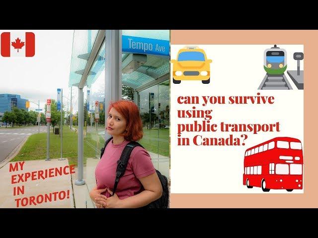 Life in Canada : Can you survive using public transport in Canada?