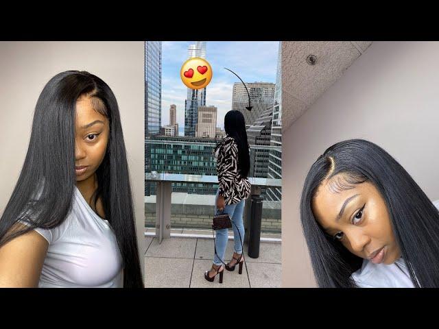 MOST NATURAL HD LACE WIG INSTALL + VERY DETAILED HAIR INSPO | SUNBER HAIR