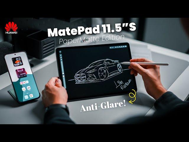 HUAWEI MatePad 11.5"S PaperMatte Edition: The Ultimate Creator/Hybrid Work Tablet | RM2499