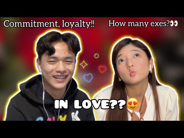 HOW MANY EXES?? || How well do we know each other with ​⁠@AbishekGurung29 || it’s me Muskan ||