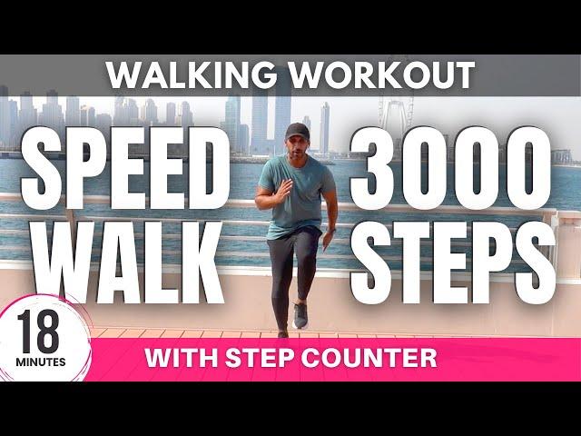 Speed Walking At Home | Fast Walk in 18 Minutes | Daily Workout at home