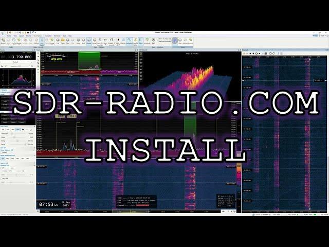 How to Install SDR-RADIO V3 Software for Your SDR Device