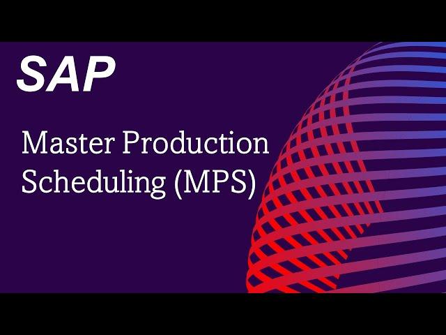 SAP Master Production Scheduling (MPS) | #sapwithik | #sappp