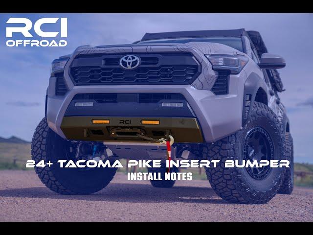 Engineer Install | 2024+ Tacoma Pike Bumper Install