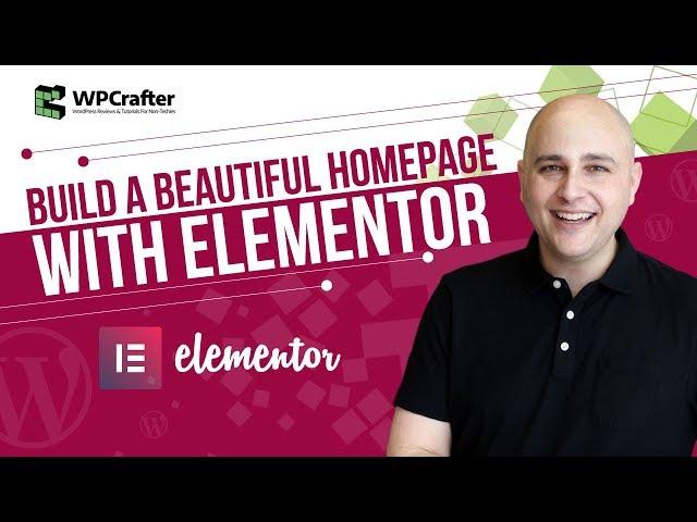 How To Build A WordPress Website Page With Elementor Page Builder   Plus Free Download