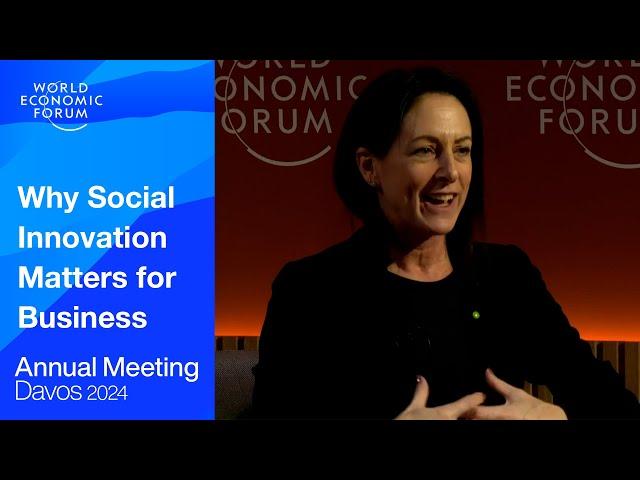 Why Social Innovation Matters for Business | Davos 2024 | World Economic Forum