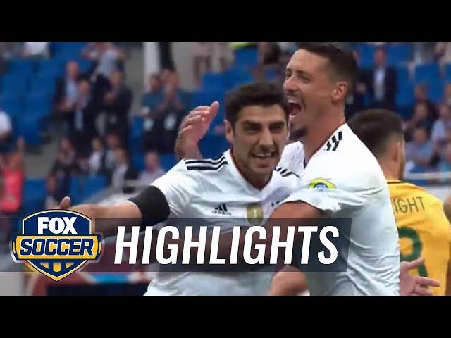 Australia vs. Germany | 2017 FIFA Confederations Cup Highlights