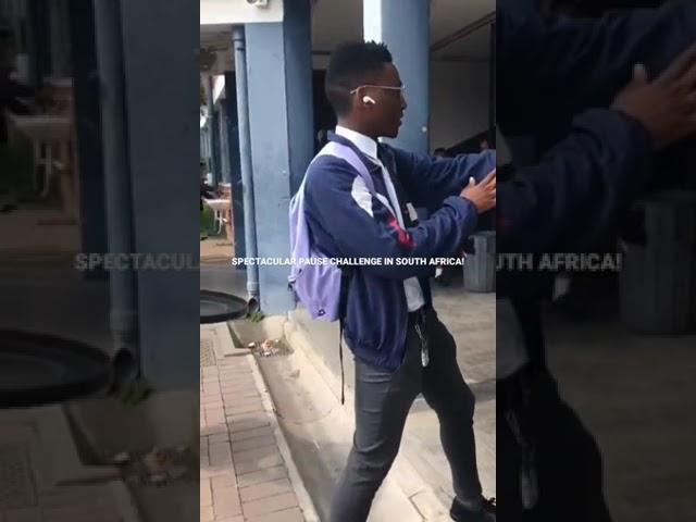 Spectacular Pause Challenge in South African School!