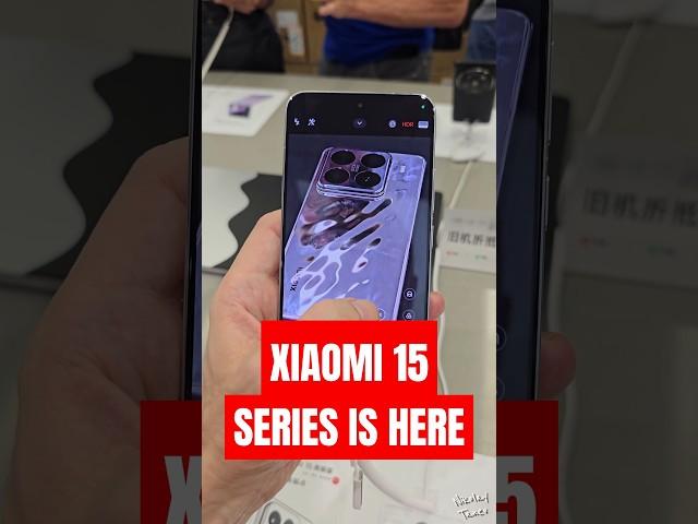 XIAOMI 15 Series Is Here  with Snapdragon 8 Elete 