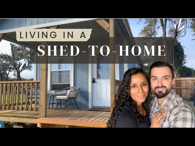 Living in a Shed to House Conversion | Derksen 12 x 30 Pros and Cons