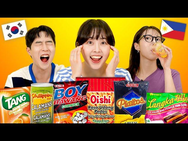 Koreans Try Filipino Snacks For The First Time  | KATCHUP