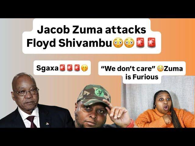 Jacob Zuma attacks Floyd Shivambu!!Its over for Floyd!!