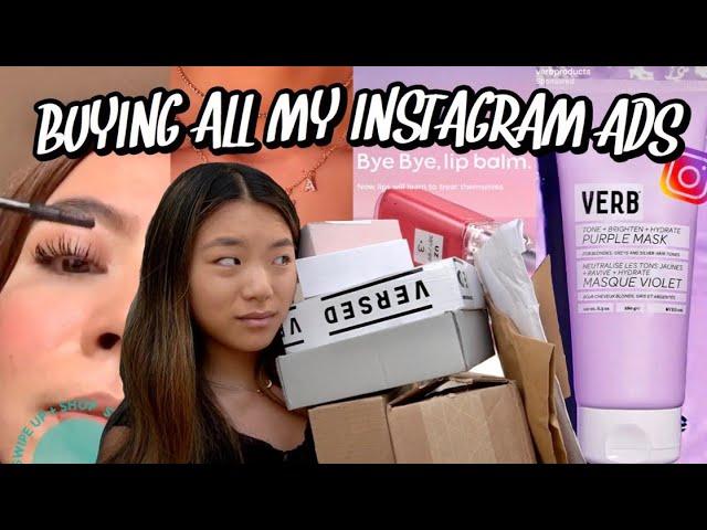 BUYING ALL MY INSTAGRAM ADS