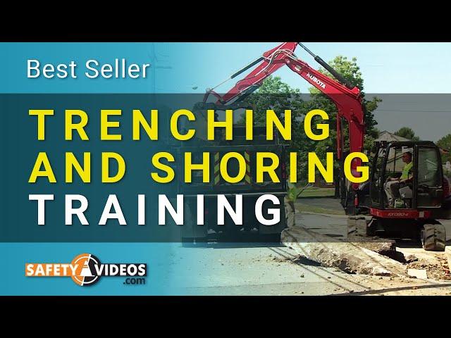 Trenching and Shoring Safety Video from SafetyVideos.com