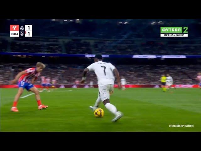 Vinicius junior vs atletico madrid (08/02/2024/25) La liga