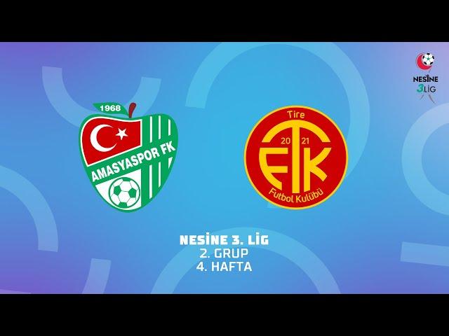 Nesine 3. Lig 2. Grup | Amasyaspor FK - Tire 2021 FK