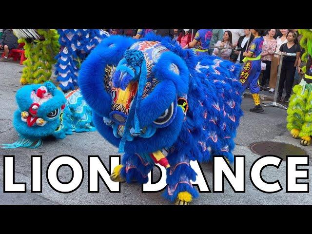 Chinatown San Francisco Lion Dance 2024