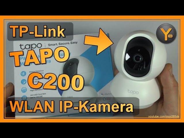 Einrichtung & Funktionen: TP-Link Tapo C200 WLAN IP-Kamera