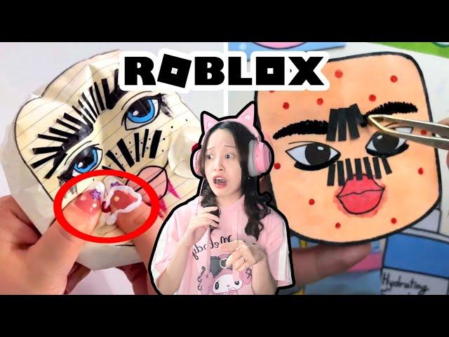 Roblox Tapi di Kertas?! Kok Begini? [Fanny Tjandra React]