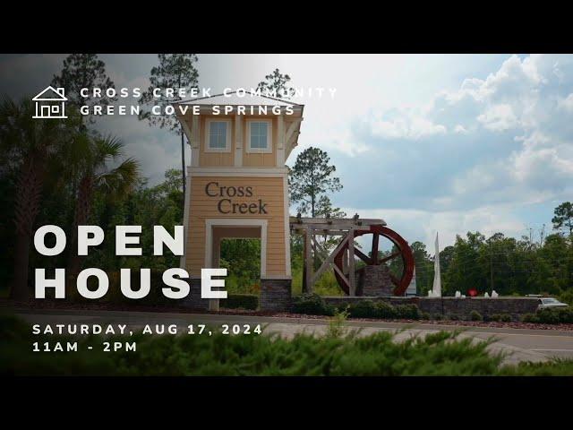 Cross Creek Community in Green Cove Springs - Multiple Collaborative Open Houses