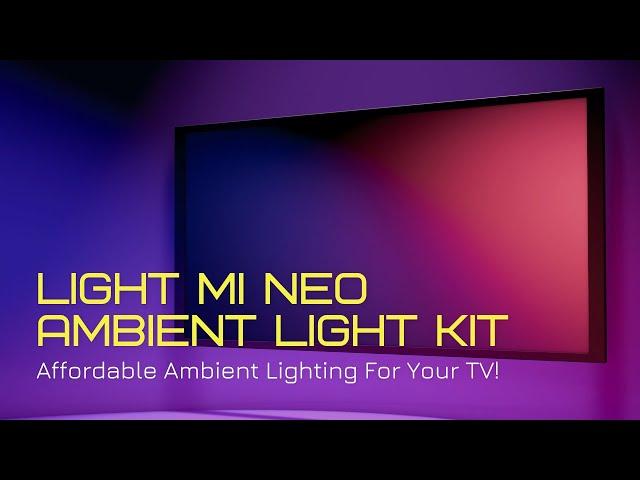 NEW AFFORDABLE Ambient Lighting Kit For Home Theater - Lytmi Neo Unboxing and Video Review