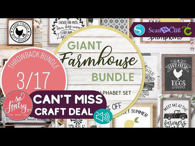 Best of Farmhouse SVG Designs from So Fontsy
