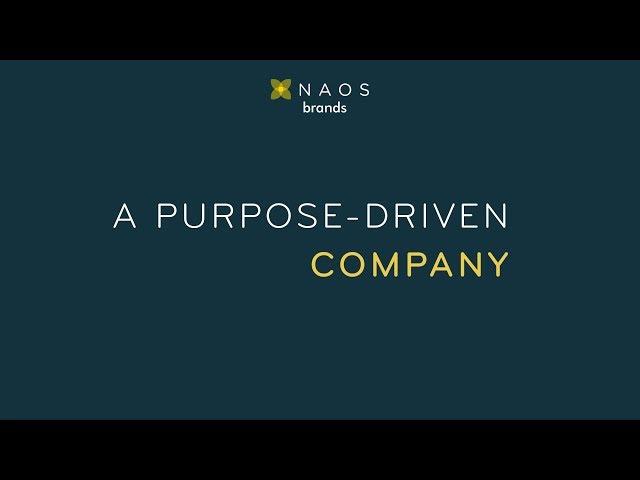 NAOS BRANDS : NAOS, a purpose-driven company UK