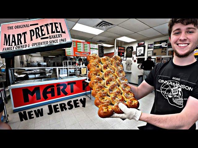 East Coast’s BEST Soft Pretzels Since 1965?! | Mart Pretzel Bakery