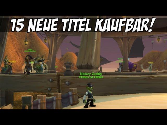 20. WoW-Geburtstag: 15 NEUE ADDON-TITEL kaufbar! Währung lässt sich schon jetzt farmen