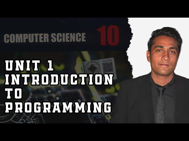 10th class computer science new book chapter 1 | Introduction To Programming | 2024 | PTB