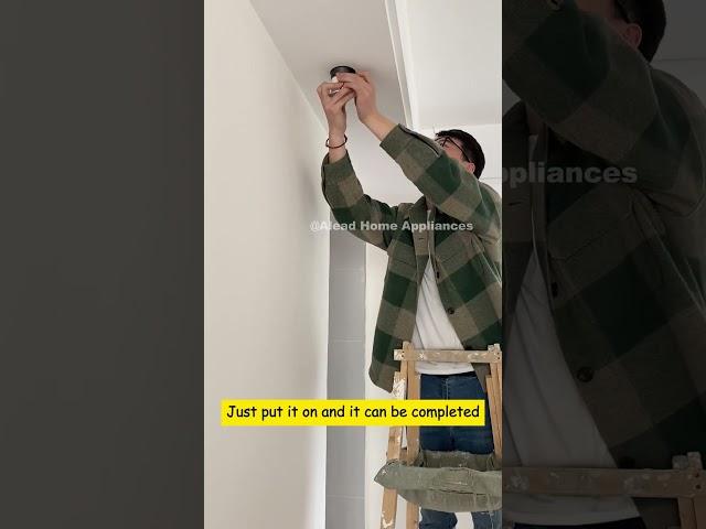 Do you know how to install ceiling spotlights?#lamp #light #led #smarthome #lightingdecor