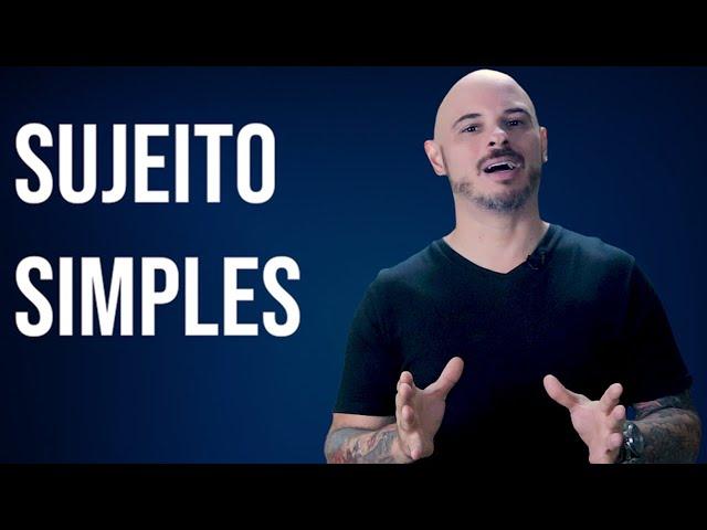 Entenda Sujeito Simples em 1 minuto! #MinutoGramatical