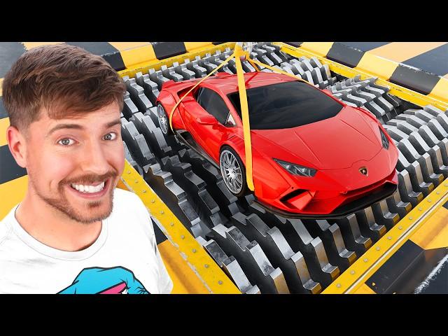 Lamborghini Vs World's Largest Shredder