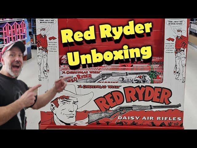 Red Ryder Daisy Air Rifle BB Gun Unboxing and Review #christmasstory