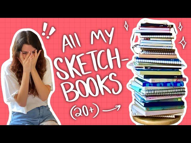 MEGA SKETCHBOOK TOUR!!! (2014 - NOW)