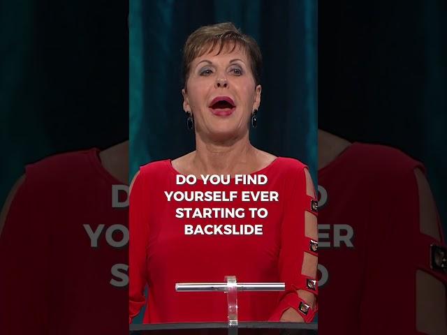 Freedom gained must be maintained! | Joyce Meyer